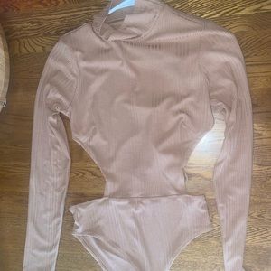 Forever 21 light brown body suit never worn